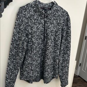 Spyder Active Gray and Black Pullover XXL